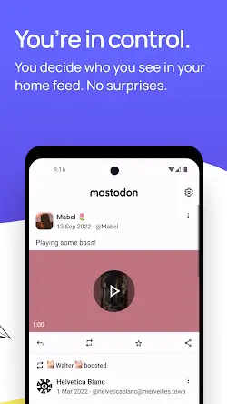 Mastodon Screenshot