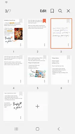 Samsung Notes Screenshot