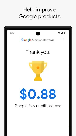 Google Opinion Rewards Screenshot