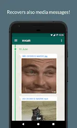 WAMR: Undelete messages! Screenshot