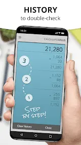 Calculator Plus with History Screenshot