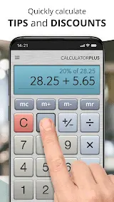 Calculator Plus with History Screenshot