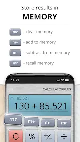 Calculator Plus with History Screenshot