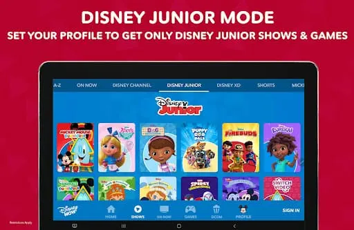 DisneyNOW Screenshot