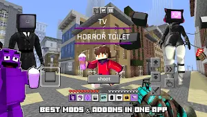 Horror Toilet Mods Minecraft Screenshot