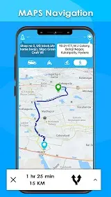 Maps Driving Directions Screenshot