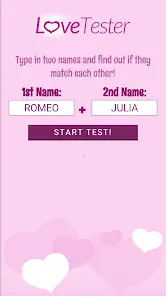 Love Tester Screenshot