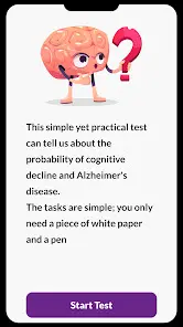 Brain Test: Alzheimer's Screenshot